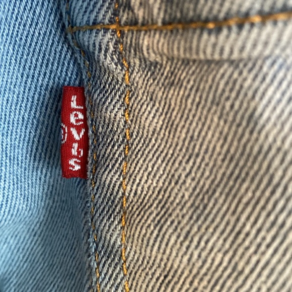 Levi’s Button Fly Straight Leg 5 Pocket Denim Size 32 - Picture 7 of 17